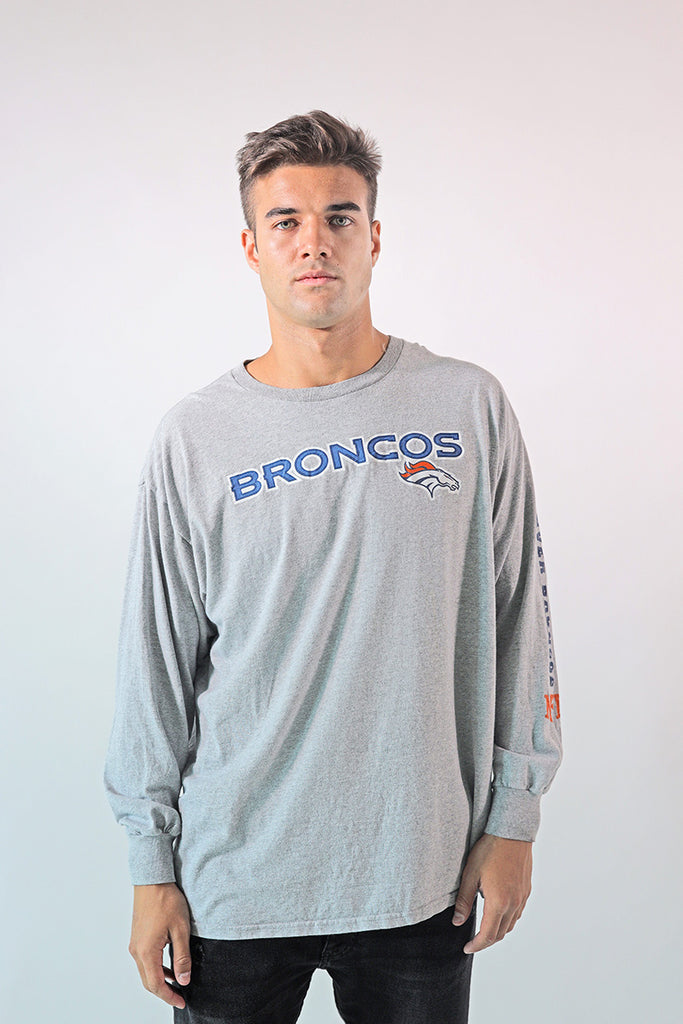 Vintage Denver Broncos L/S T-Shirt - XL