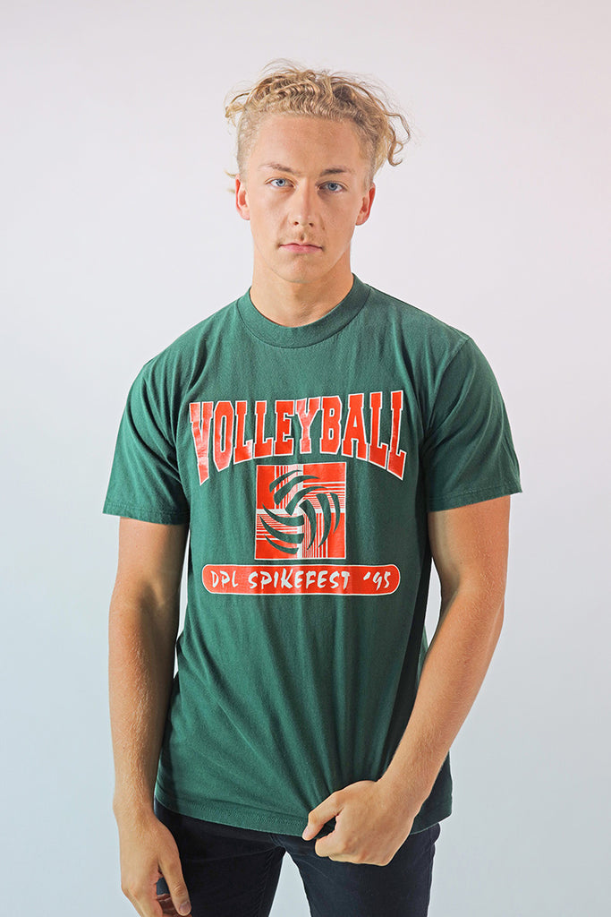 Vintage 1995 Volleyball Spikefest T-Shirt - L