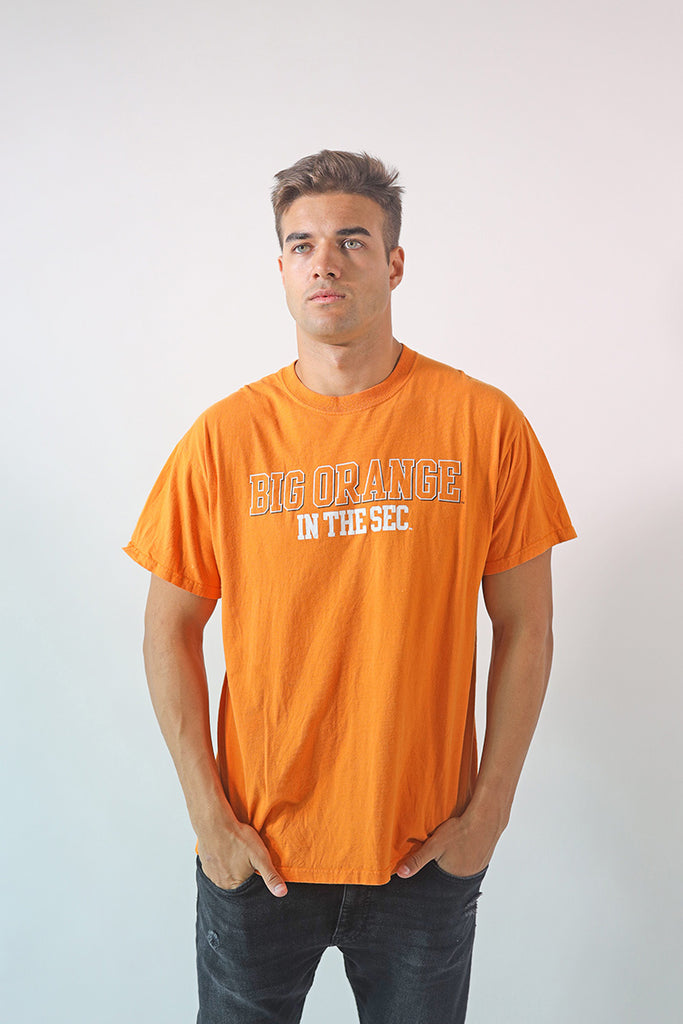 Vintage Big Orange Tailgate T-Shirt - XL
