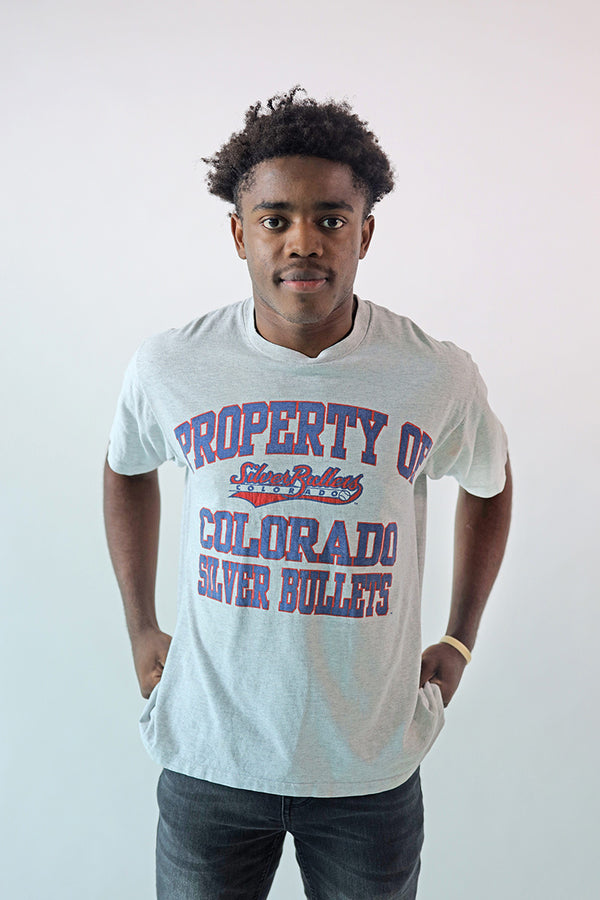 Vintage REEBOK Colorado Silver Bullets T-Shirt - S/M