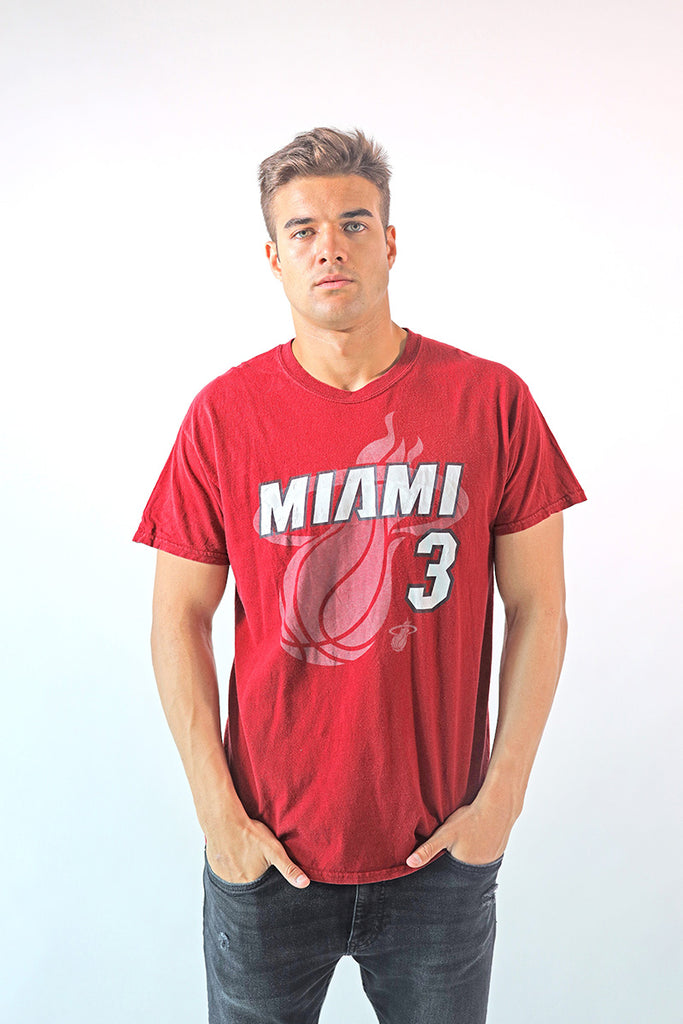 Vintage Miami Heat x WADE T-Shirt - #3 -L