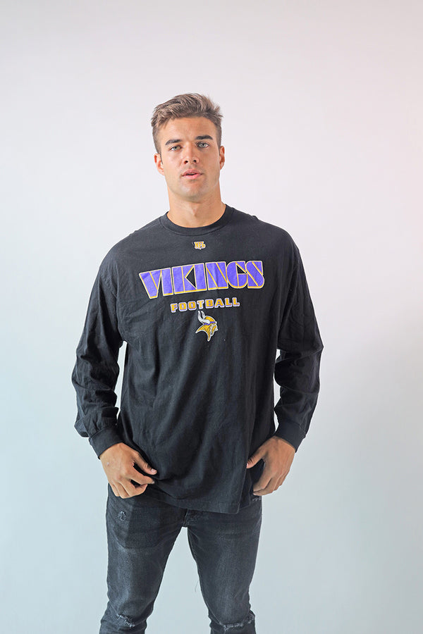 Vintage Minnesota Vikings L/S T-Shirt - XL