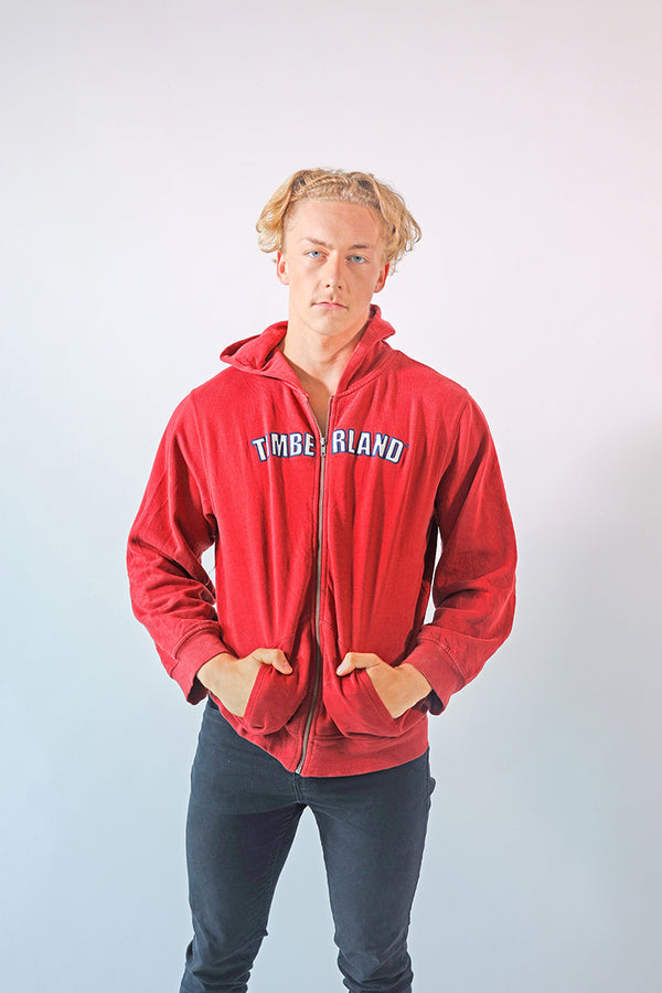 Vintage Timberland Track Zip Jacket - M
