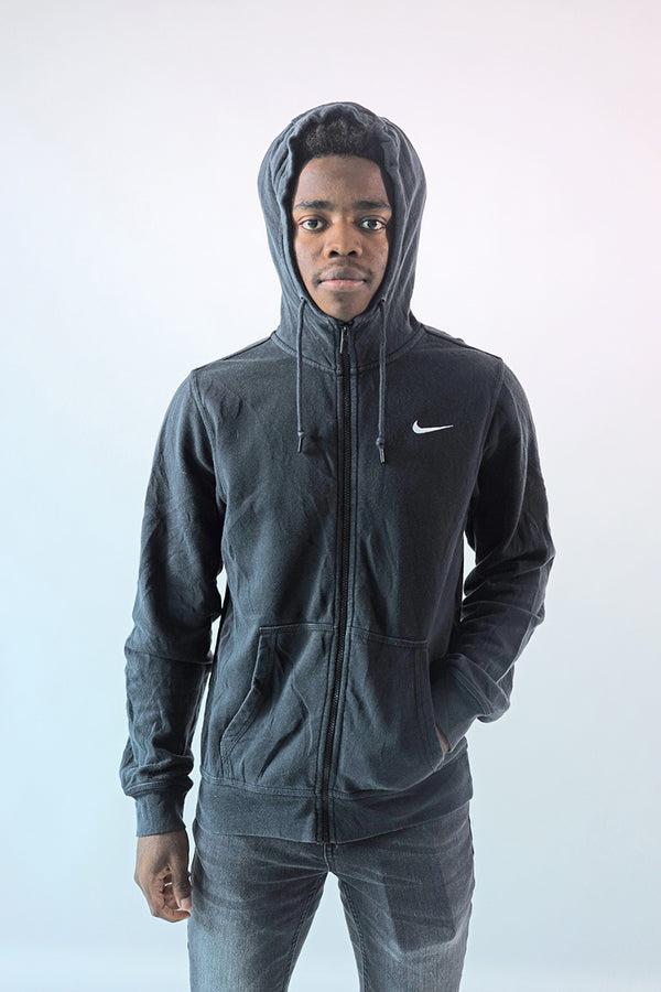 Vintage NIKE Track Zip Hoodie - S