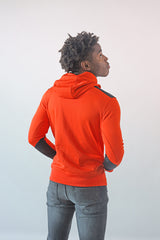 Vintage Nike Orange Athletic Hoodie - XS