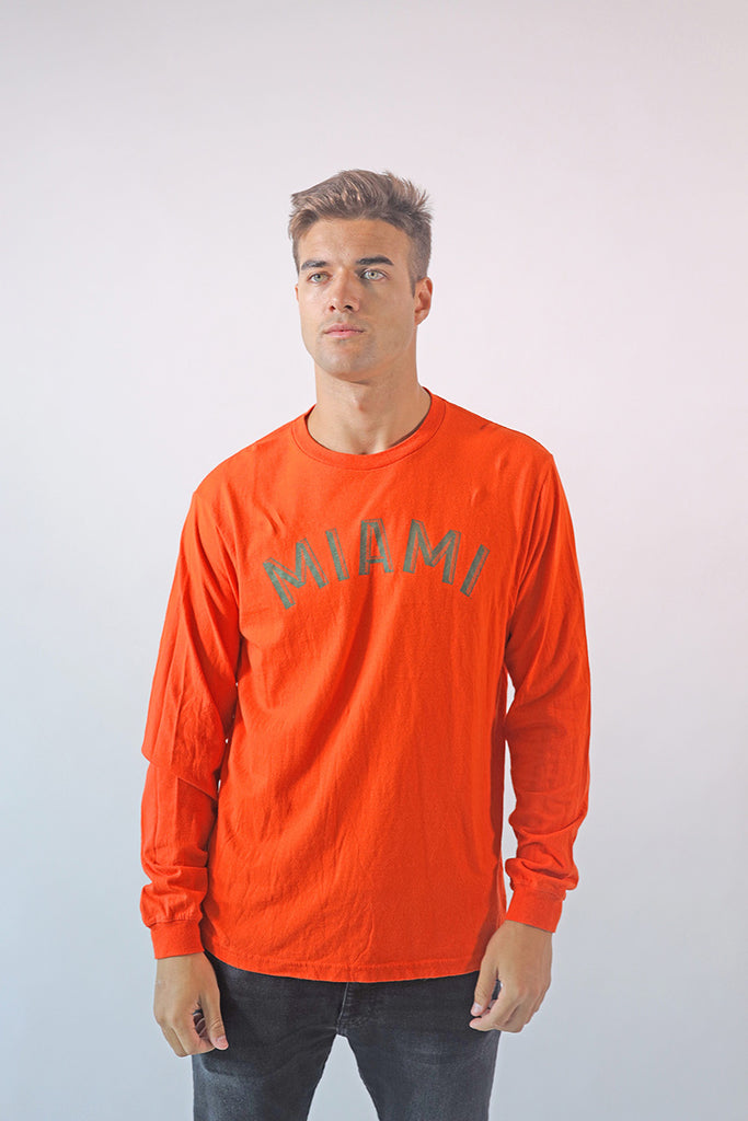 Vintage Miami L/S T-Shirt - XL