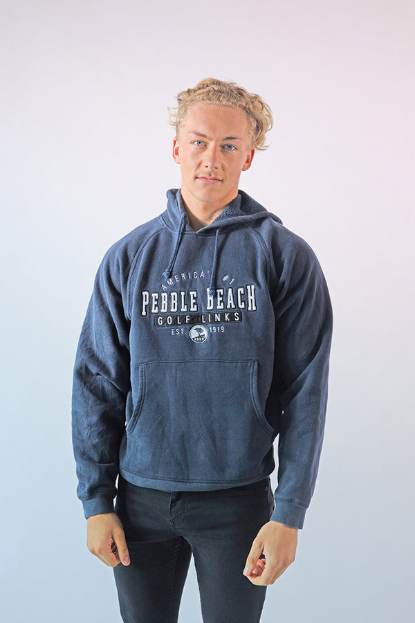 Vintage Pebble Beach Golf Hoodie - M