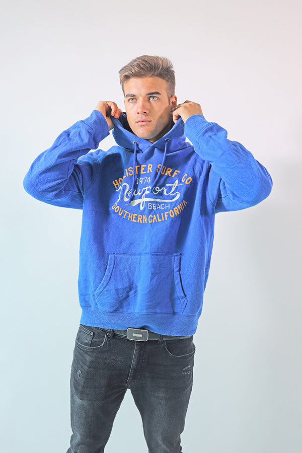 Vintage Southern California Holister Surf Hoodie - L/XL